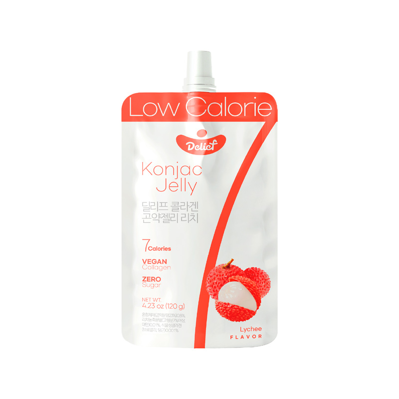 DELIEF Vegan Collagen Konjac Jelly Lychee (V) 120g x 60