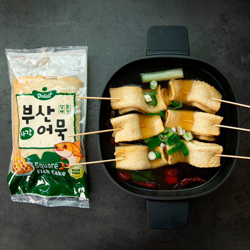 DELIEF Busan Fish Cake Square (F) 450g x 20