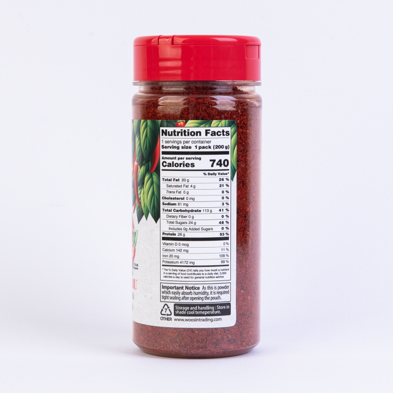 DELIEF Red Pepper Powder 200g x 24 (ORIGIN : CHINA)