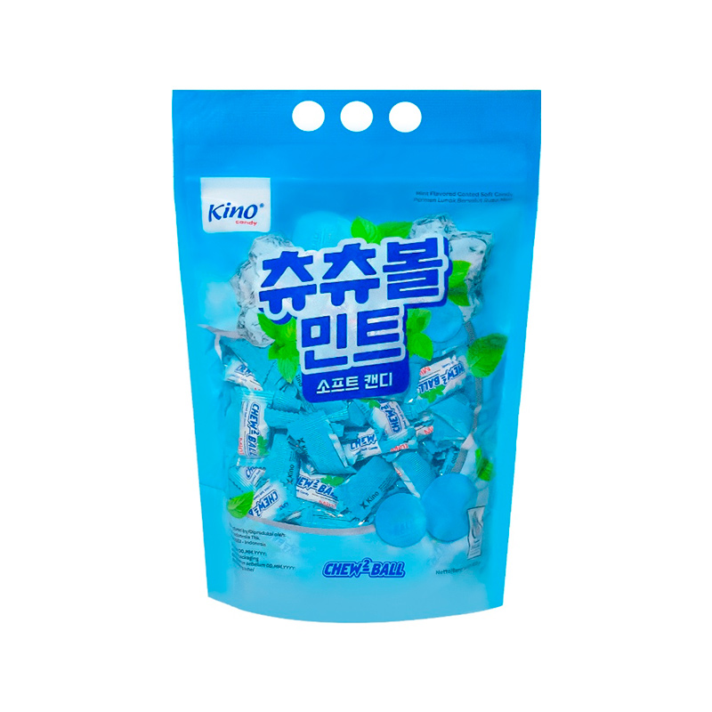 ABLE Kino Chew Ball Mint Soft Candy 800g x 10