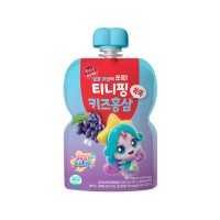 CATCH TINIPING Kids Red Ginseng Grape 100ml x 40