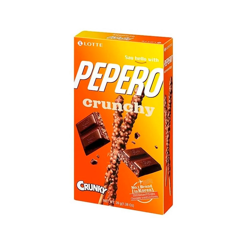 LOTTE Pepero Crunky (E) 39g x 40