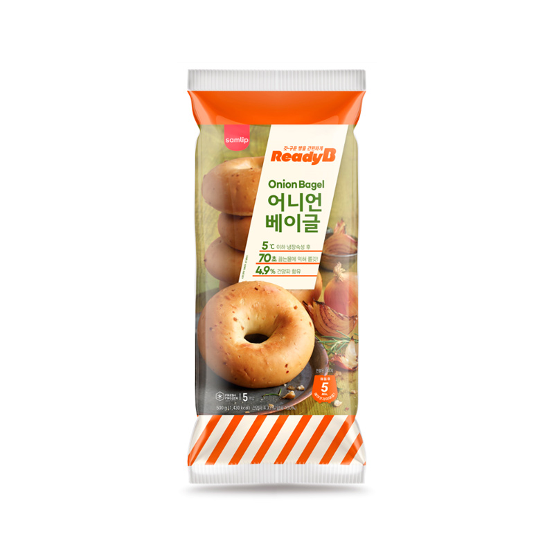 SAMLIP Ready B Onion Bagel (F) 500g x 5