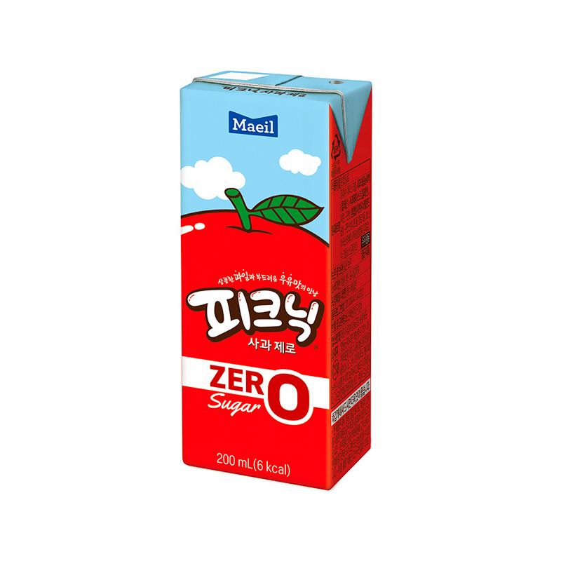 MAEIL Picnic Juice Apple Zero 200ml x 24