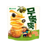 ORION Thick Potato Chip Olive & Salt Flavor 92g x 20