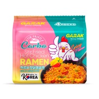 GARAK Carbo Hot Chicken Flavor Stir-fry Ramen 138g x 4p x 8