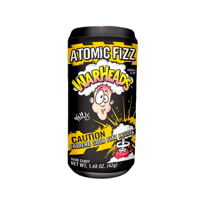 NAMU Warheads Atomic Fizz Extreme Sour Hard Candy 42g x 48