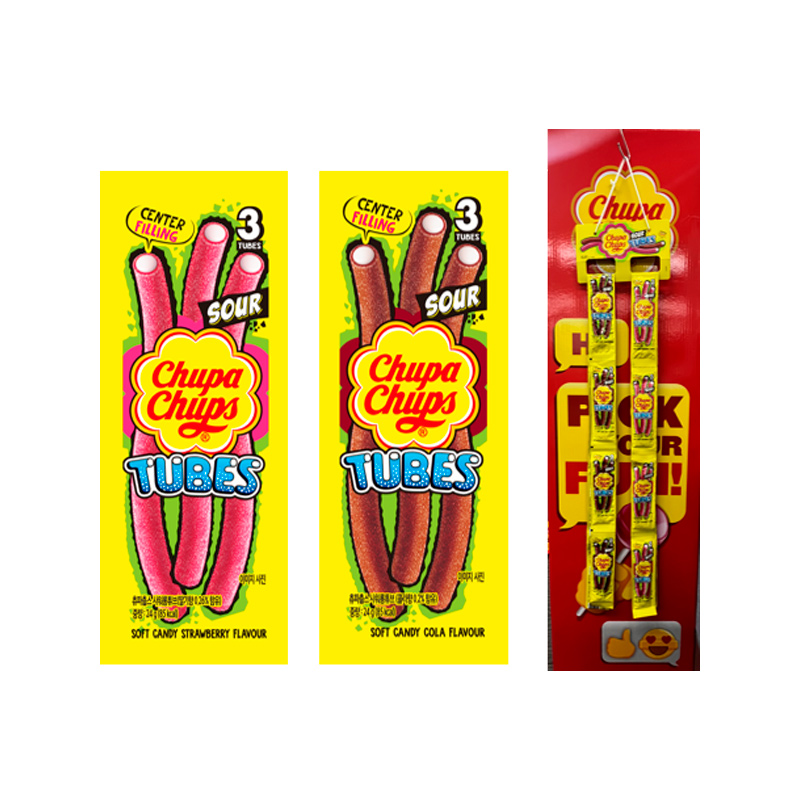 NONGSHIM Chupa Chups Sour Tubes 24g x 96
