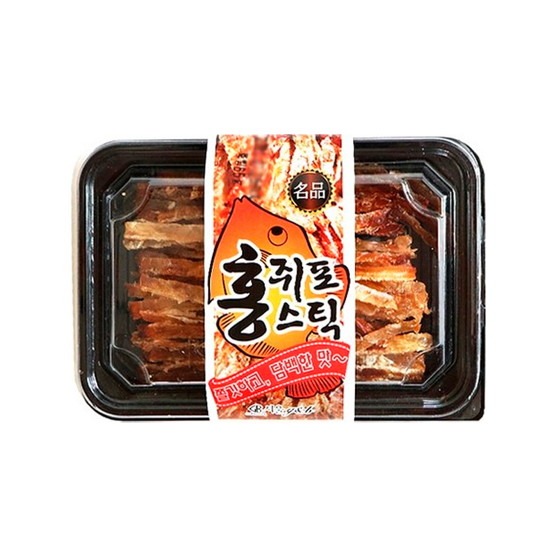 JEONGHWA Hong Dried Fish Stick (in Plasic Case) 65g x 100