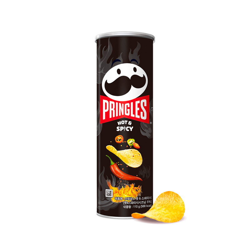 PRINGLES Hot & Spicy 110g x 12
