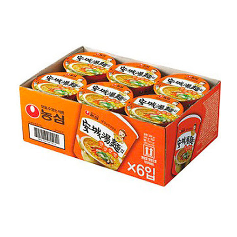 NONGSHIM Ansungtangmyun Cup 66g x 6p x 1