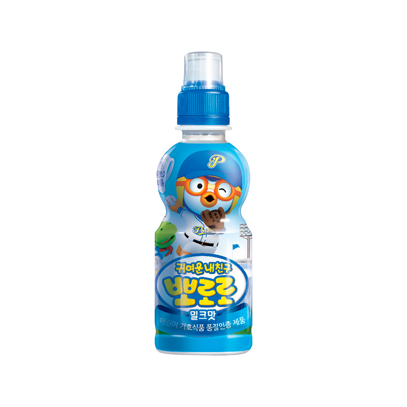 PALDO Pororo Kids Beverage Milk Flavor 235ml x 24