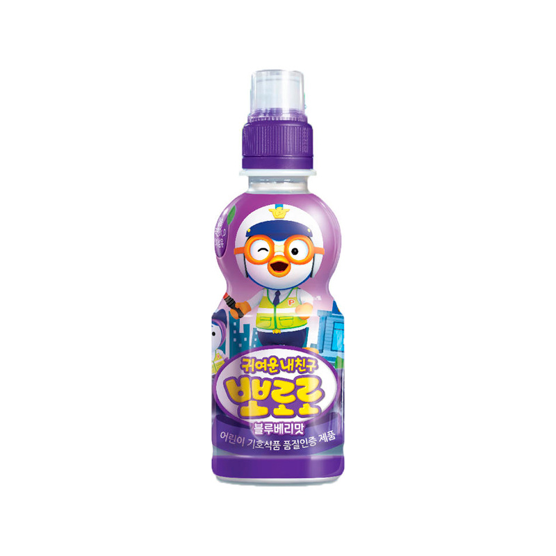 PALDO Pororo Kids Beverage Blueberry Flavor 235ml x 24
