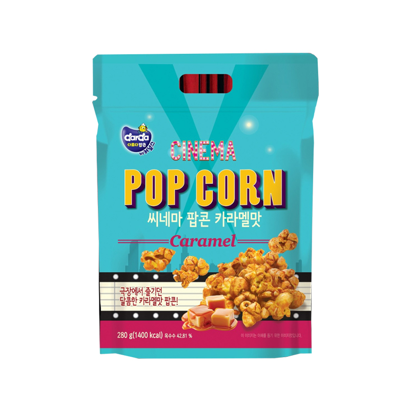 DARDA Cinema Popcorn Caramel 280g x 8