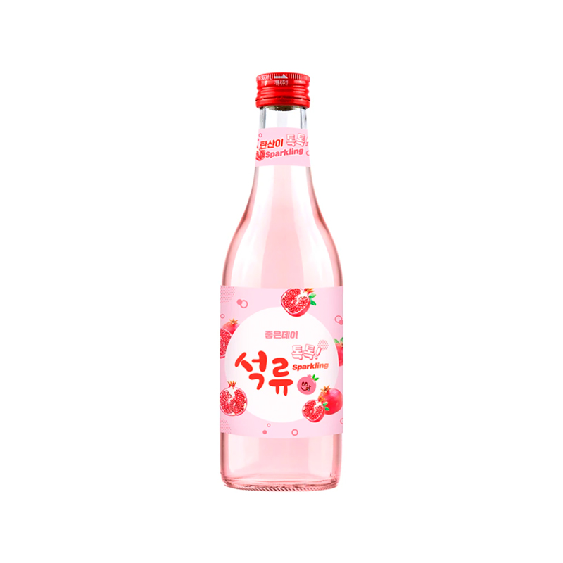 MUHAK Good Day Soju TokTok Sparkling Pomegranate Alc. 5% 360ml x 20