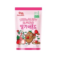 SUNMYUNG Nuts Holic Strawberry Milk Almond HALAL 180g x 20