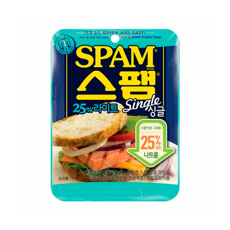 CJ Spam Single 25% Light 80g x 30