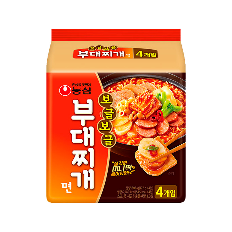 NONGSHIM Budae Jjigae Ramen 127g x 4p x 8