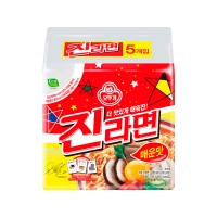 OTTOGI Jin Ramen Spicy 120g x 5p x 8
