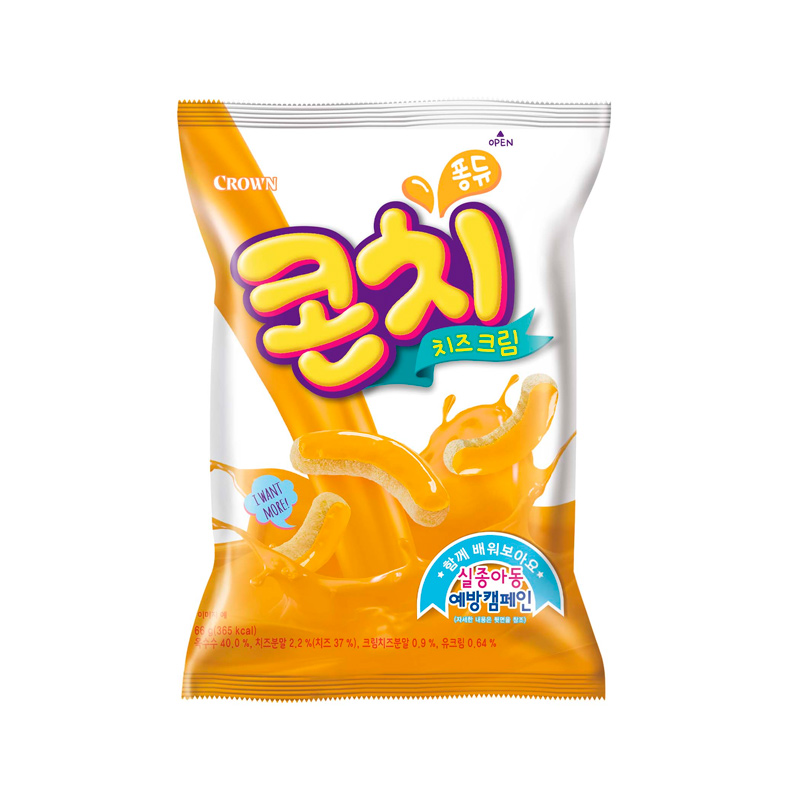 CROWN Corn Cheese 66g x 18