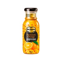 LOTTE CHILSUNG Delmonte Fruit Juice Bottle Set Orange 180ml x 12p x 4
