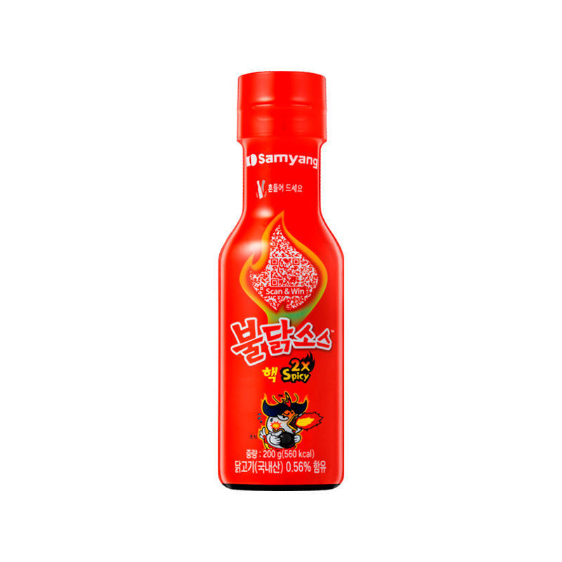 SAMYANG Buldak Flavor Sauce 2x Spicy 200g x 24