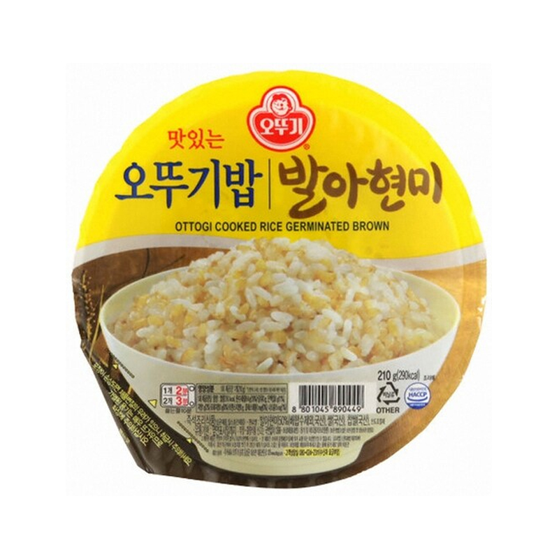 OTTOGI Cooked Germinated Brown Rice 210g x 12