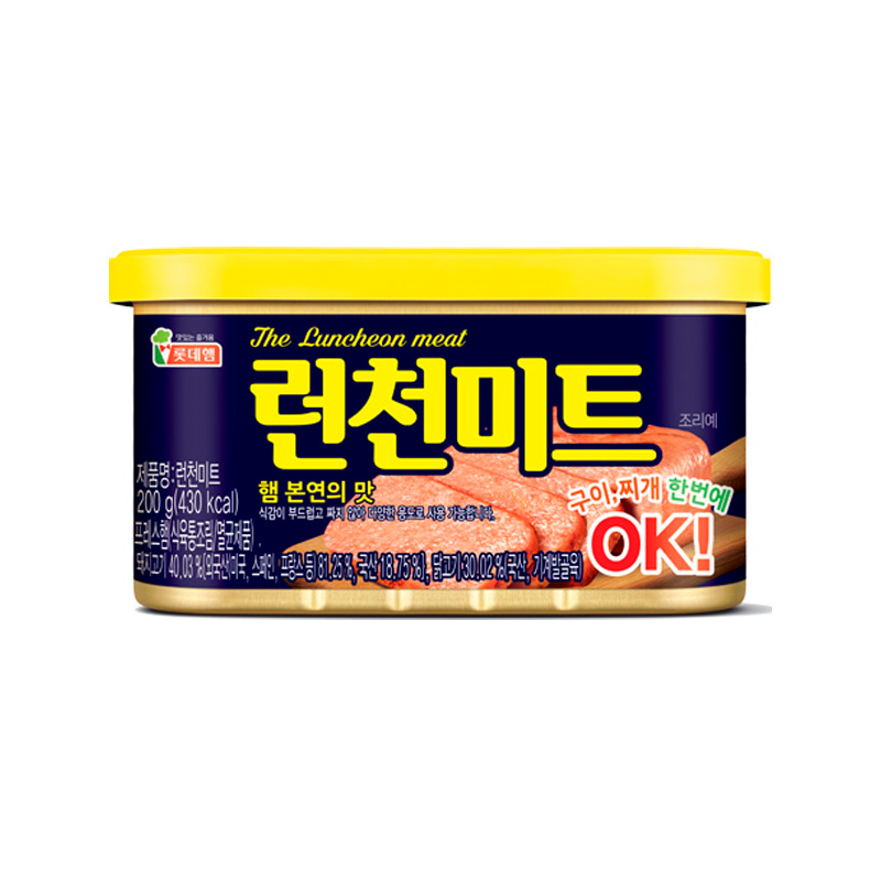 LOTTE FOOD Luncheon Meat 200g x 24