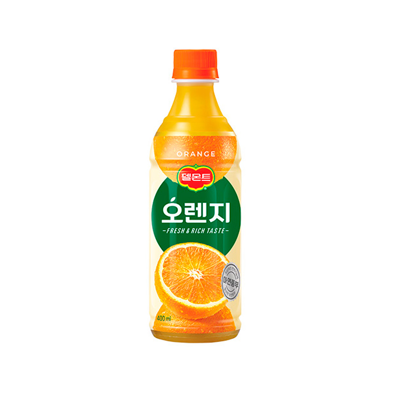 LOTTE CHILSUNG Delmonte Orange100 400ml x 20