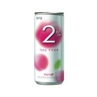 LOTTE CHILSUNG 2% Peach 240ml x 30