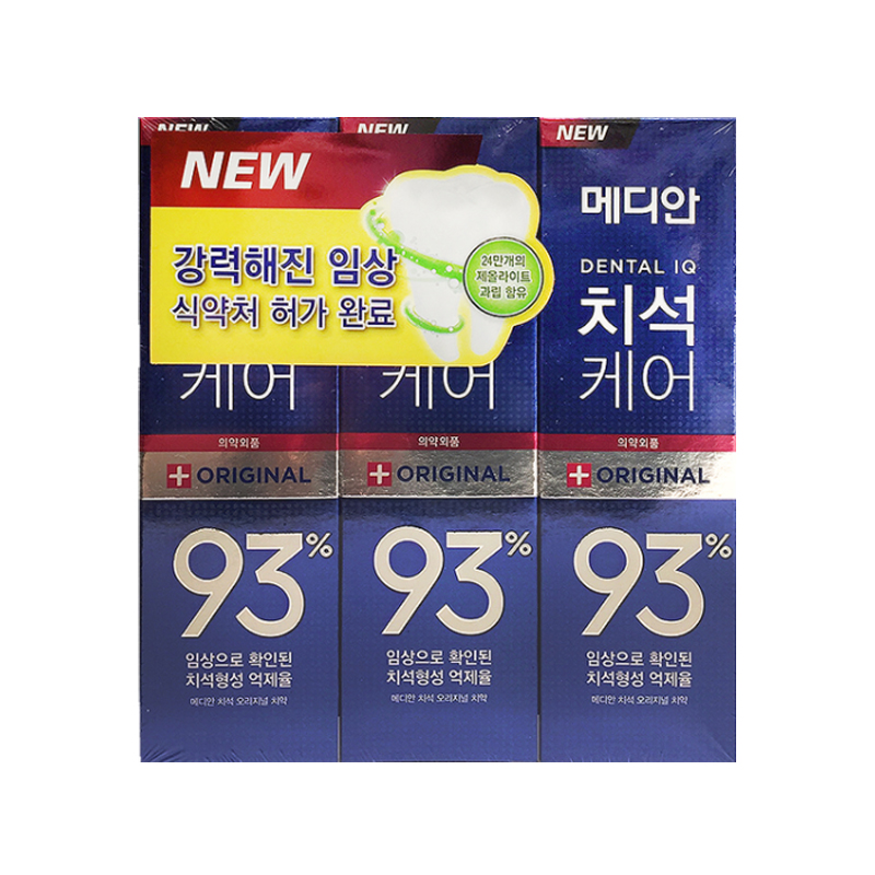 AMOREPACIFIC Median Tartar Care Original Toothpaste (DC1) 120g x 3p x 10
