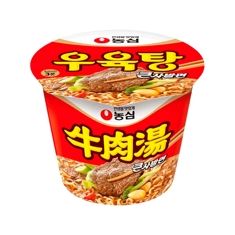 NONGSHIM Beef Noodle Big Cup 115g x 16