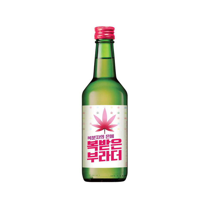 BOHAE Raspberry Soju Alc. 11% (E) 360ml x 20