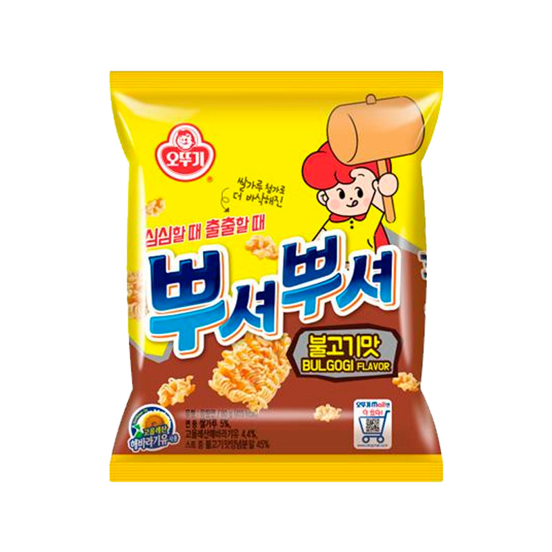 OTOKI Ppushu Ppushu Bulgogi Flavor 90g x 24