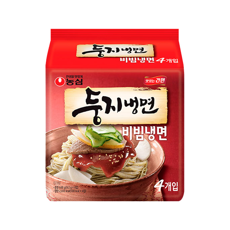 NONGSHIM Doongji Bibim Cold Noodle 162g x 4p x 8