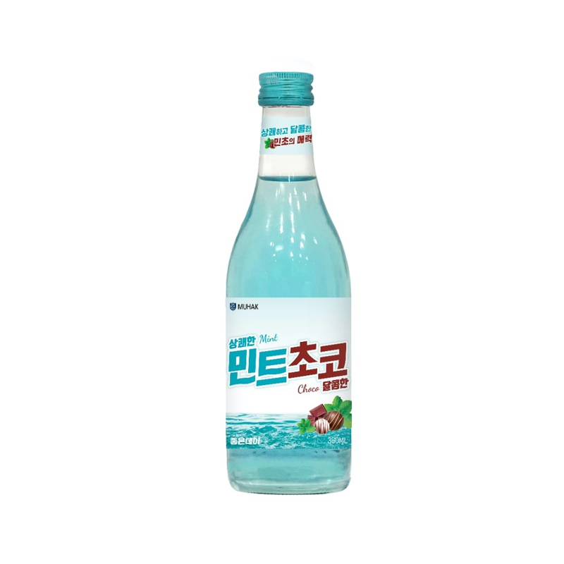 MUHAK Good Day Soju Mint Chocolate Alc. 12.5% 360ml x 20