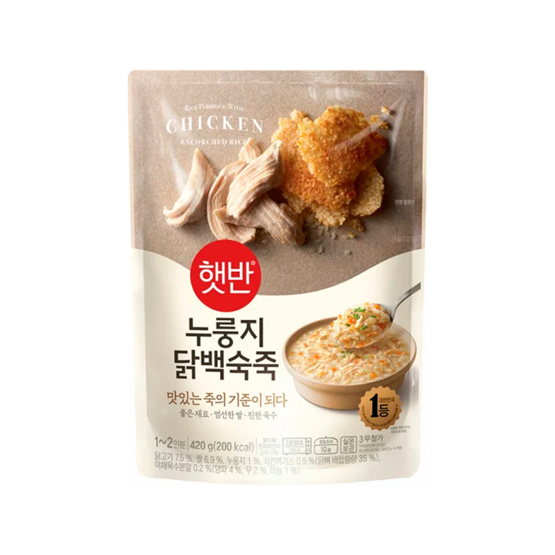 CJ Instant Nurungji Chicken Porridge 420g x 21