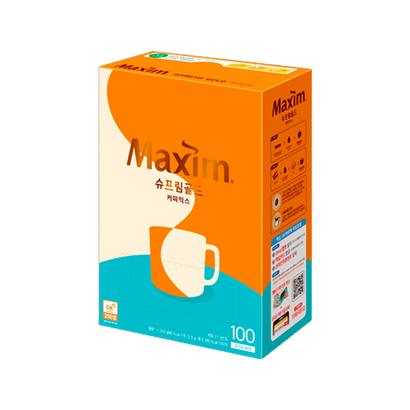 DONGSUH Maxim Supreme Gold Coffee Mix 13.5g x 100p x 6