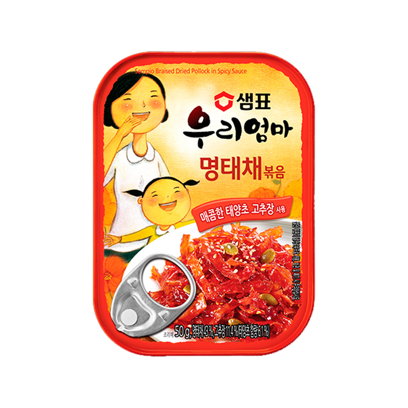 SEMPIO Stir-fried dried Pollack in gochujang 50g x 30