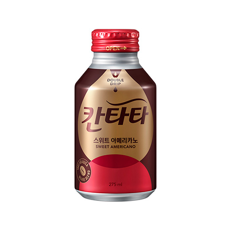 LOTTE CHILSUNG Cantata Sweet Americano 275ml x 24