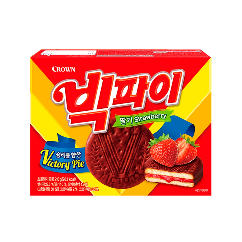 CROWN Victory Chocol pie 216g x 12