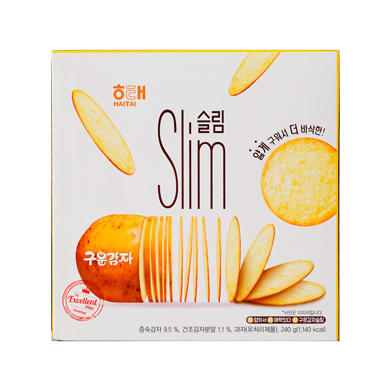 HAITAI Slim Potato Chip 240g x 12