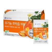 BOTO Organic Pumpkin Juice Basic Type 80ml x 30p x 4
