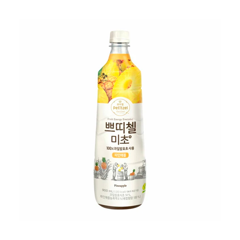CJ Fruit Vinegar Pineapple 900ml x 12