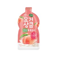 WOONGJIN Nature's Yogur Jello Peach Pouch 100ml x 40