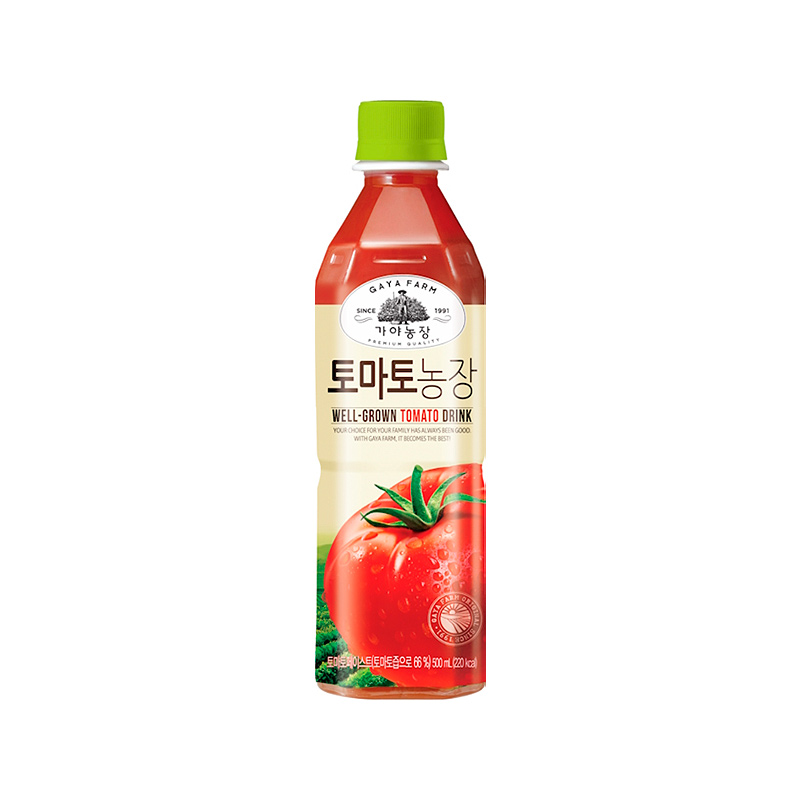 WOONGJIN Gaya Farm Tomato Juice PET 500ml x 20