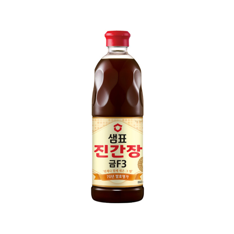 SEMPIO Soy Sauce Jin Gold F3 860ml x 12