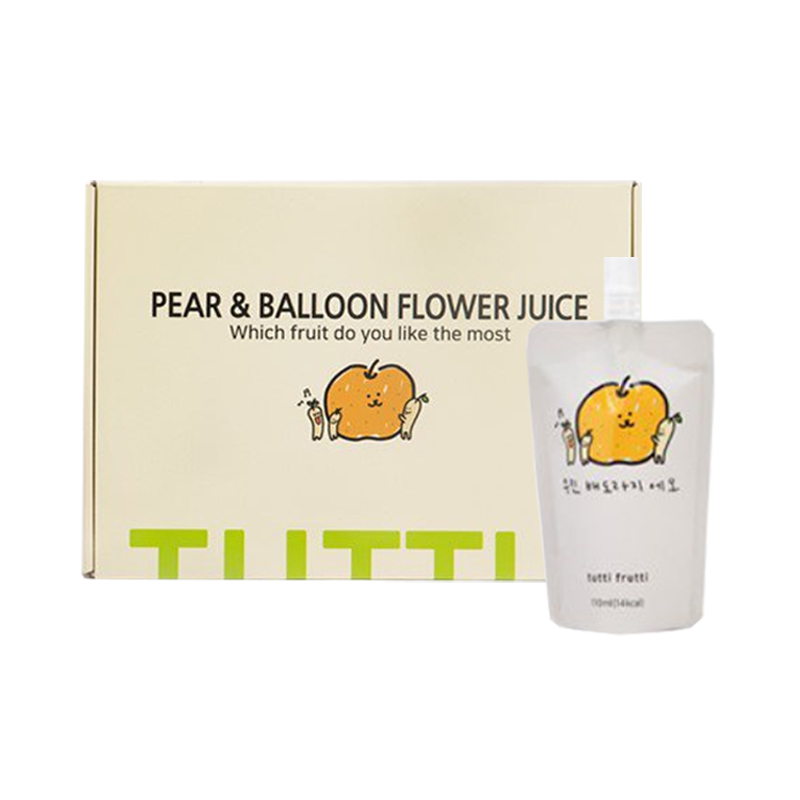 TUTTI FRUTTI Pear&Ballon Flower Juice 110ml x 30