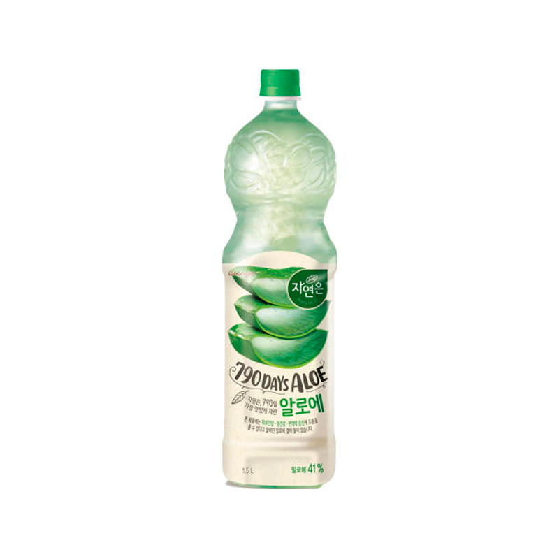 WOONGJIN Zaiyeonun Aloe Juice PET (E) 1500ml x 12