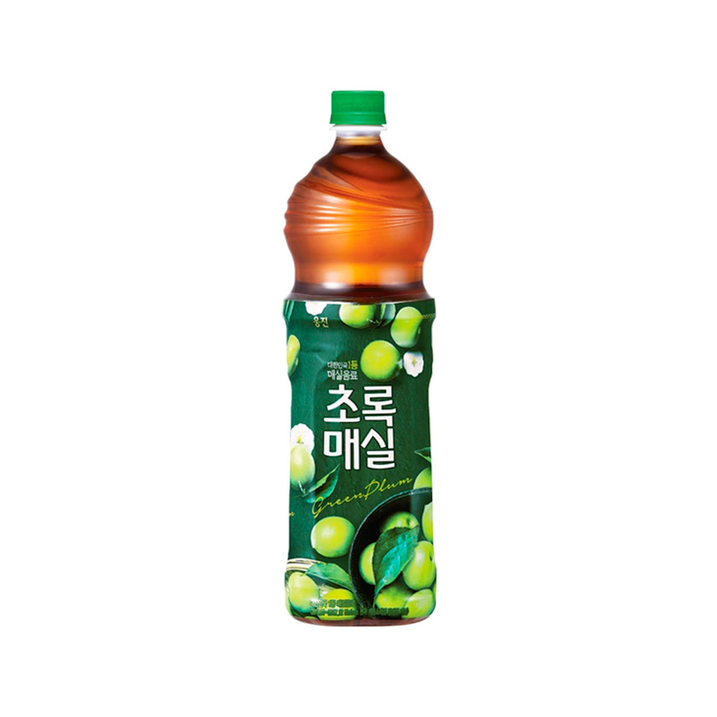 WOONGJIN Green Plum PET (E) 1500ml x 12